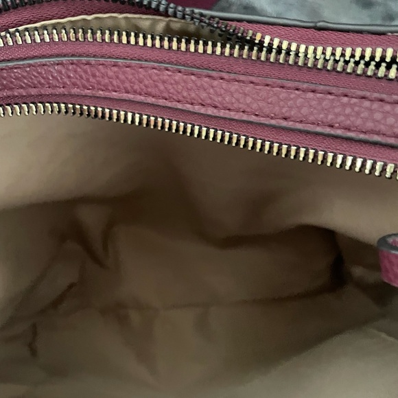 NWOT Nanette Lapore shoulder bag in orchid, raspberry plum colored - Picture 8 of 11